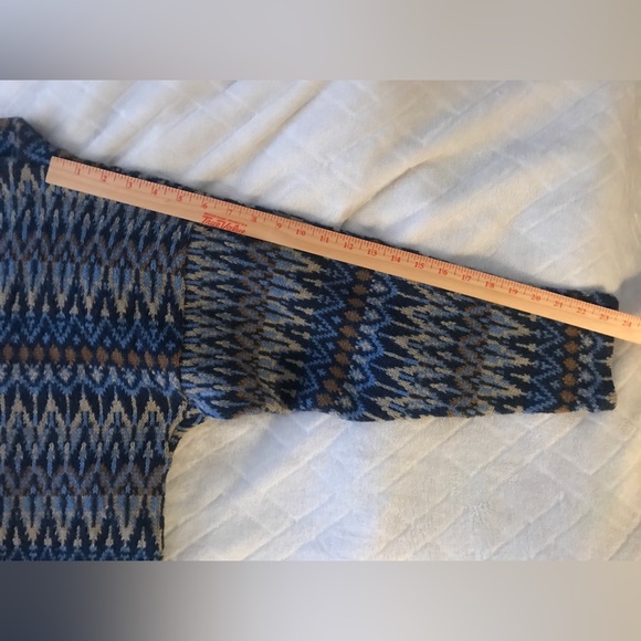 Vintage 1960s Iceland Lambs Wool Knit Sweater | Jersey Modeller Hans Heitsch - Picture 7 of 7